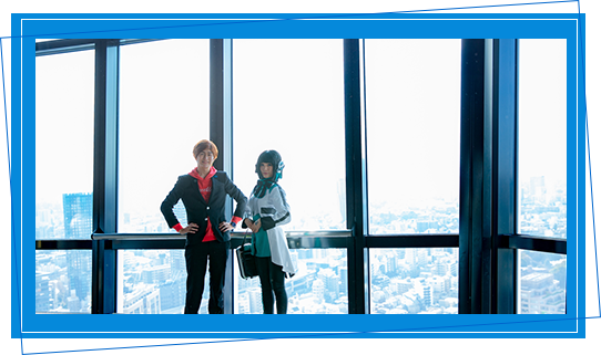 東京タワー・芝公園　ロケーション　コスプレ写真